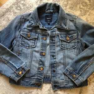 Gap kids denim jacket- size small